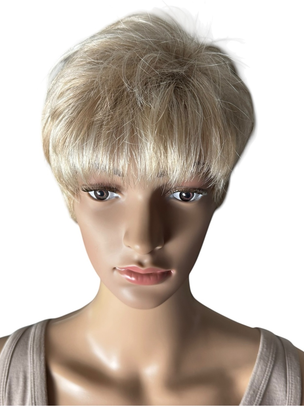 Envy Blonde/golden Blonde Short Pixie Wig Average Size - Picture 5 of 13